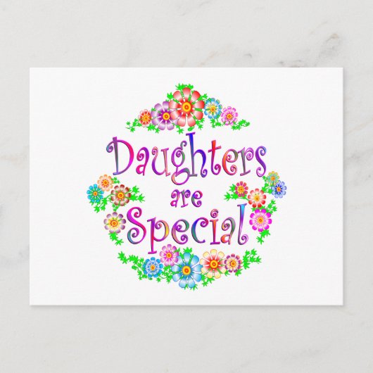 DAUGHTERS zijn speciaal Briefkaart (Voorkant)
