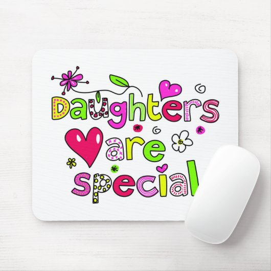 Daughters zijn speciaal muismat (Met muis)