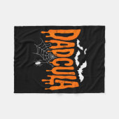 Daula Funny Halloween Dad Costume Sder Bat For Dad Fleece Deken (Voorkant (Horizontaal))