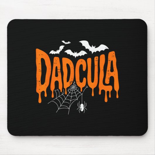 Daula Grappige Halloween Vader Kostuum Sder Vleerm Muismat (Voorkant)