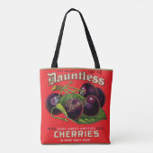 Dauntless Cherries in Heavy Syrup uit de jaren '30 Tote Bag (Achterkant)