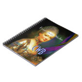 Dauphin French Baroque Monogram Notitieboek (Linkerzijde)