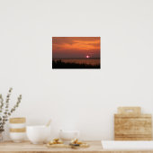 Dauphin Island, Al Sunset Poster (Keuken)