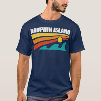 Dauphin Island Alabama Beach Mobile Bay Golf of Me T-shirt