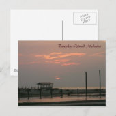 Dauphin Island, Alabama Briefkaart (Voorkant / Achterkant)