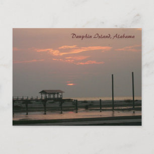 Dauphin Island, Alabama Briefkaart