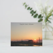 Dauphin Island, Alabama Briefkaart (Staand voorkant)