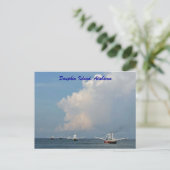 Dauphin Island, Alabama Briefkaart (Staand voorkant)