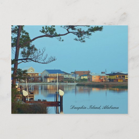 Dauphin Island, Alabama Briefkaart (Voorkant)