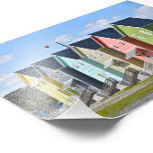 Dauphin Island, Alabama, Houses Foto Afdruk (Hoek)