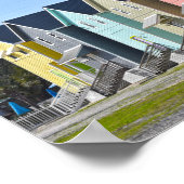 Dauphin Island, Alabama, Houses Poster (Hoek)