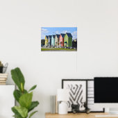 Dauphin Island, Alabama, Huizen Poster (Thuiskantoor)