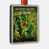 DAUPHIN ISLAND, ALABAMA METALEN ORNAMENT (Rechts)