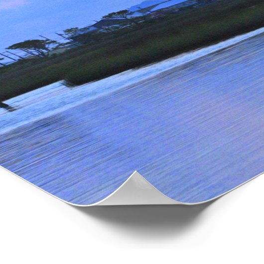 Dauphin Island Bayside Panorama Poster (Hoek)
