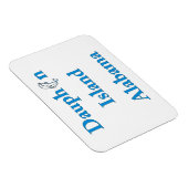 Dauphin Island Sign Magnet Magneet (Rechterzijde)