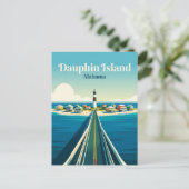 Dauphin Island VS Briefkaart (Staand voorkant)