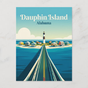 Dauphin Island VS Briefkaart