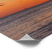 Dauphin Island Zonsondergang, Alabama Poster (Hoek)