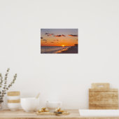 Dauphin Island Zonsondergang, Alabama Poster (Keuken)