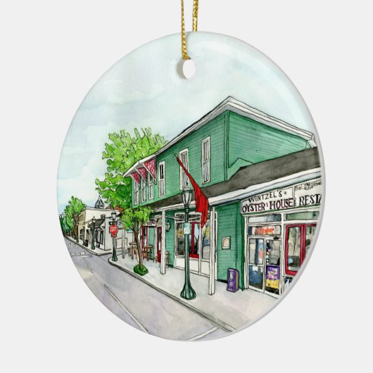 Dauphin Street Mobile, AL Ornament (Links)
