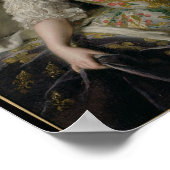 Dauphine Marie-Josephe de Saxe 1751 Poster (Hoek)