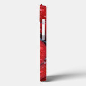 Dauw bedekte rode roos versiert grafsite in Case-Mate iPhone case (Achterkant / Links)