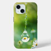 dauwdruppel met daisy reflectie Case-Mate iPhone case (Achterkant)