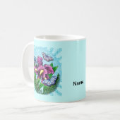 Dauwdruppel Vlinder Iris Koffiemok (Voorkant links)