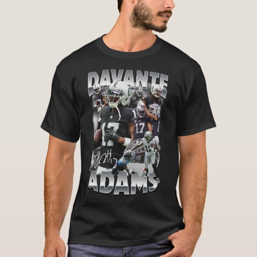 DAVANTE ADAMS | Amerikaans Football Bootleg T-shir T-shirt (Voorkant)