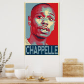 DAVE CHAPPELLE FUNNY POSTER (Keuken)