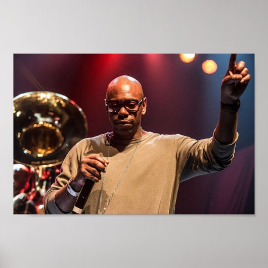 Dave chappelle poster (Voorkant)