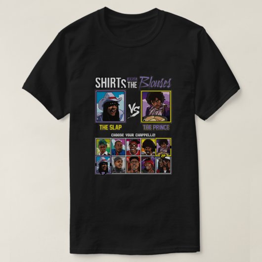 Dave Chappelle - Shirten Vs Blouses T-shirt (Design voorkant)