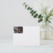 Dave Chubby White Visitekaartjes -100 Pack afspele (Staand voorkant)