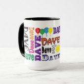 Dave Coffee mok (Voorkant links)