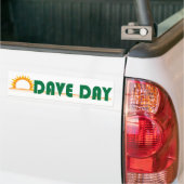 Dave Day (White) Bumpersticker (Op Truck)