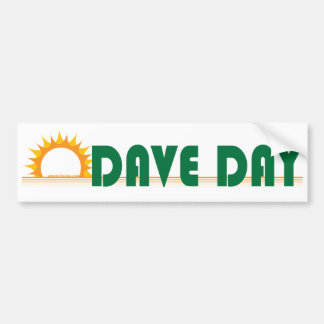 Dave Day (White) Bumpersticker