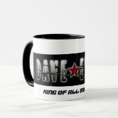 DAVE EVANES KING OF ALL BADASSES COFFEE MOK (Voorkant links)