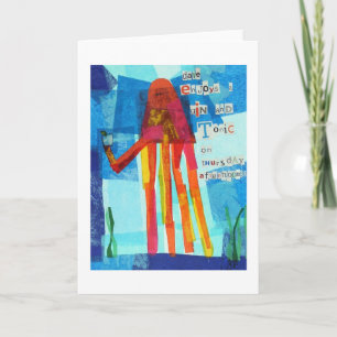 Dave geniet van een Jenever en een Tonicum Kaart