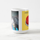 Dave Hawley Grappige Button Gift Horse 15 oz Mok (Center)