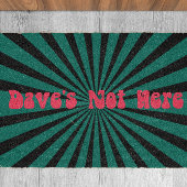 Dave is hier niet deurmat