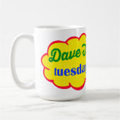 Dave Jay Dinsdag Klassieke Logo 15 Oz. Mok (Links)