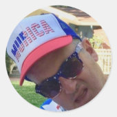 Dave Lott Swag Ronde Sticker (Voorkant)