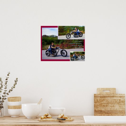 Dave Perewitz op de Shovster Poster (Keuken)