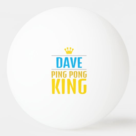 Dave Pingpongbal (Voorkant)