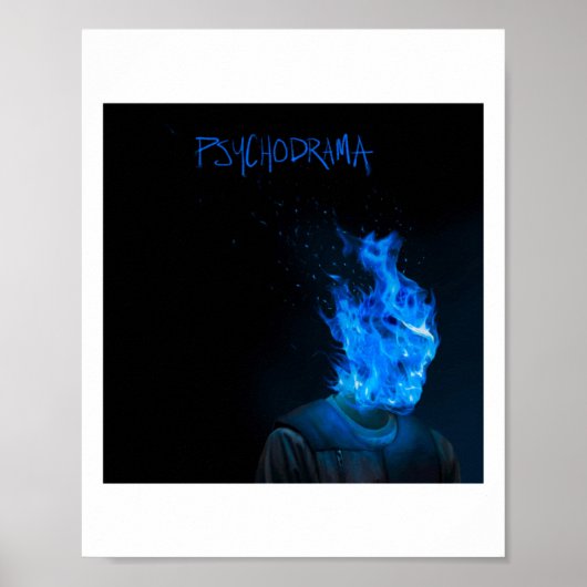Dave - Psychodrama Sticker Poster (Voorkant)