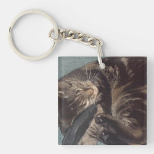 Dave Square (dubbelzijdig) Sleutelhanger afspelen