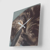Dave Square Wall klok (Hoek)