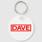 Dave Stamp Sleutelhanger (Voorkant)