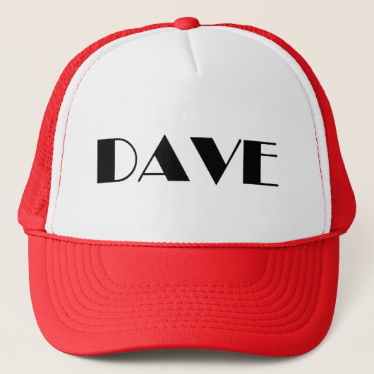 DAVE TRUCKER PET (Voorkant)
