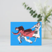 Dave veranderde zijn mening over de vasectomie briefkaart (Staand voorkant)